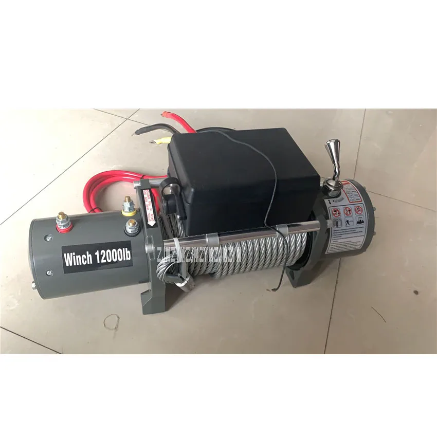 12V 12000lb автомобильная электрическая лебедка для конкретного транспортного