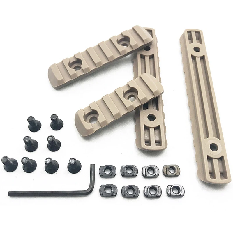 Нейлоновый рельсовый набор M Lok Пикатинни рельсовая секция Вивера для рельсовой