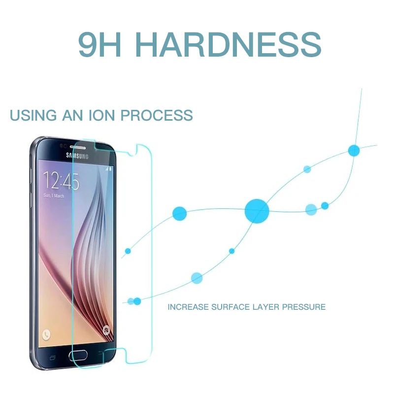 9D Glass For Samsung A7 2018 SM-A750F Tempered Screen Protector Phone film for Galaxy A750 Protective Film | Мобильные телефоны и