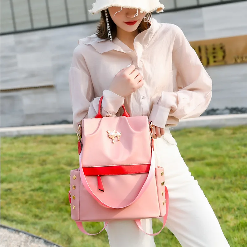 Новый рюкзак для женщин Оксфорд Многофункциональный повседневный