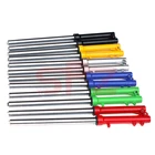 Амортизация передней перевернутой вилки 735 мм, подходит для китайского велосипеда CRF KLX, с защитной крышкой