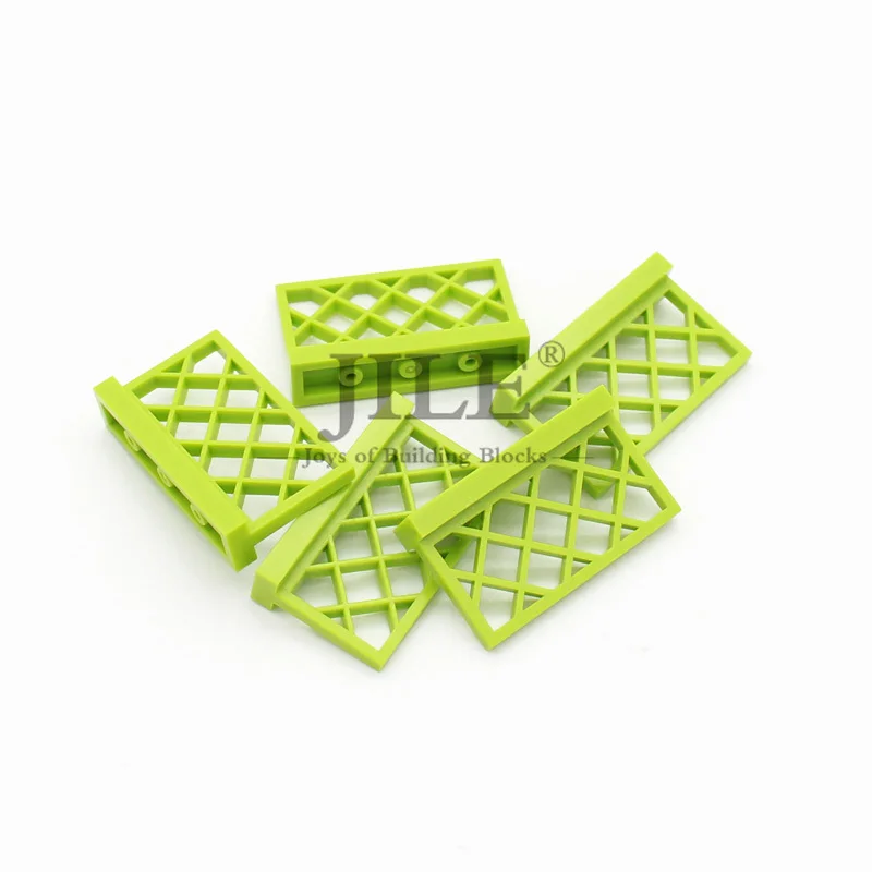 Конструктор Moc Fence 1X4X2 сделай сам из строительных блоков совместимых с сборными