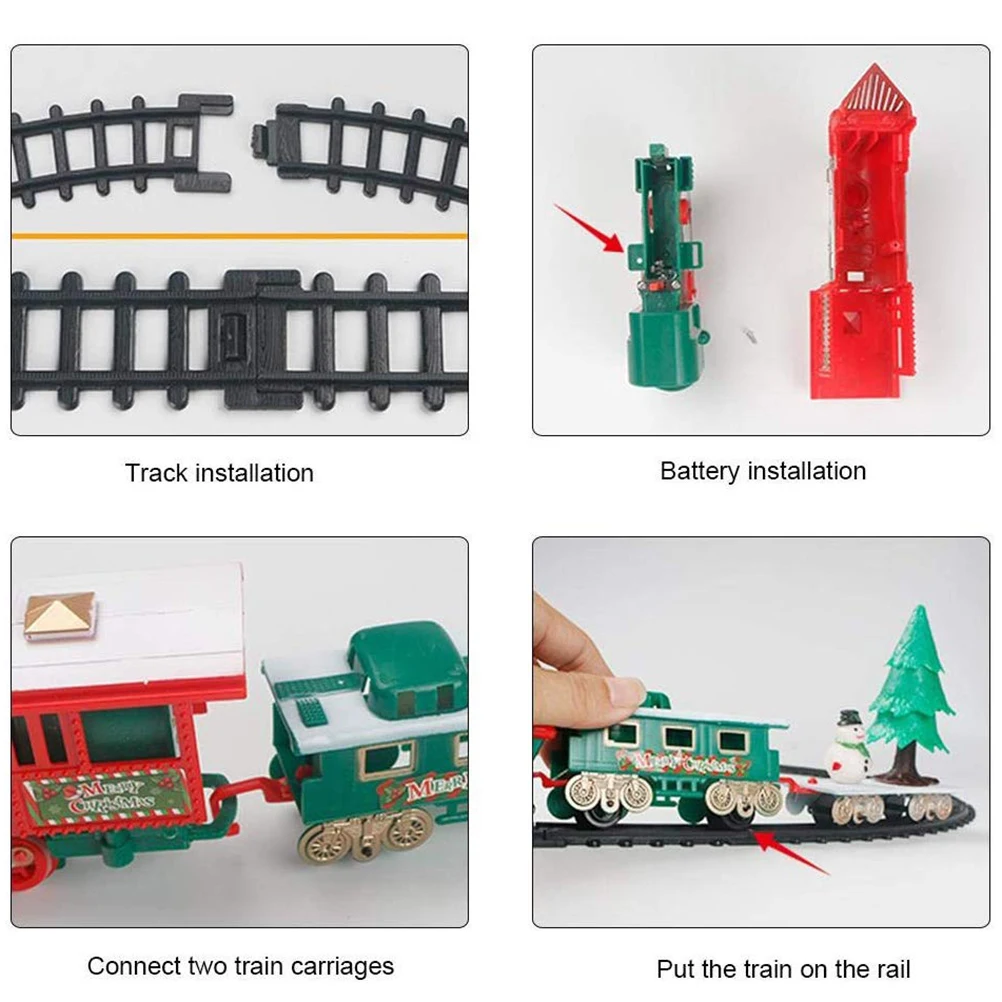 22 шт. набор поезда с музыкой и подсветкой|Наборы для сборки моделей| |