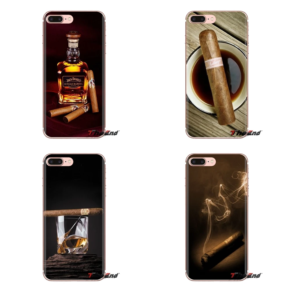For HTC One U11 U12 X9 M7 M8 A9 M9 M10 E9 Plus Desire 630 530 626 628 816 820 830 Soft TPU Case Love Cigar Smoke Wallpaper Print |
