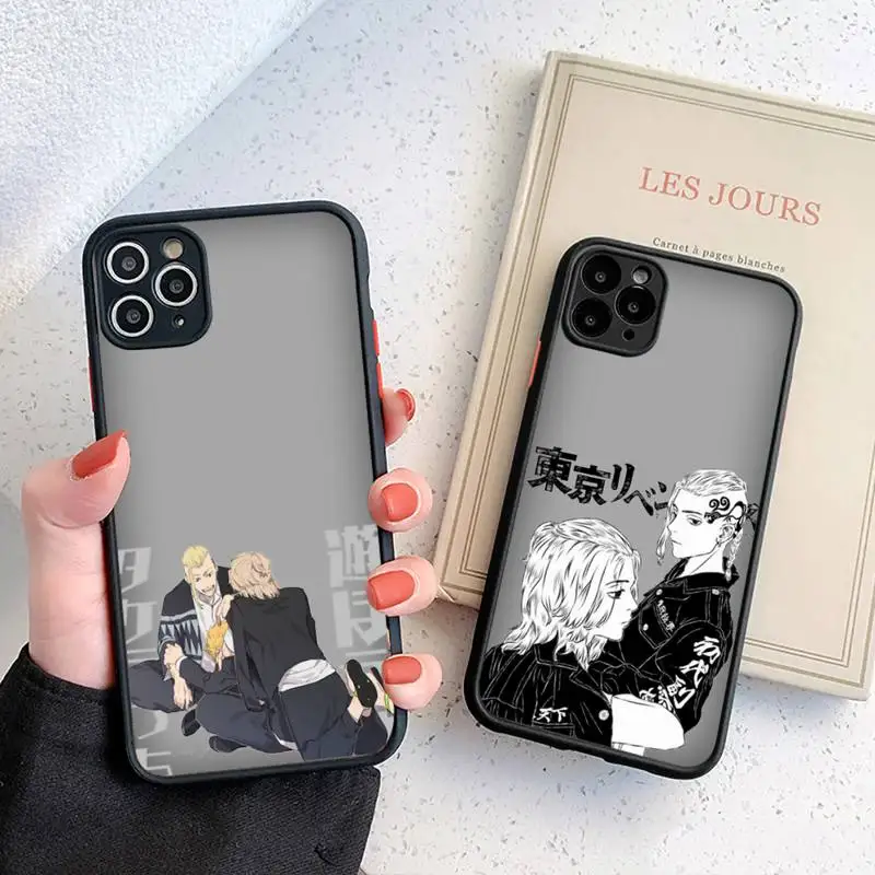 

Tokyo Avengers revengers anime Phone Case For iphone 12 11 8 7 plus mini x xs xr pro max matte transparent cover
