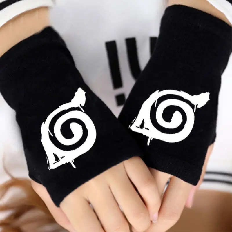 

Ninja Kakashi gloves cosplay costume scarf accessory board Akagi Ninja hat anime scarf man woman hot