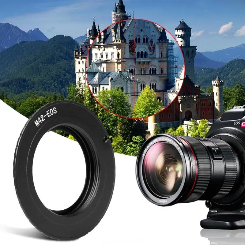 Винтовое крепление объектива камеры Адаптер M42-EOS3 кольцо объектива для Canon 6D, 5D Mark IV III II 1D серии