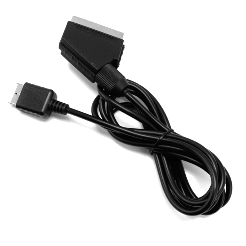 1 8 м RGB Scart кабель для Sony PS1 PS2 PS3 TV AV Сменное соединение N0HC|Кабели| |