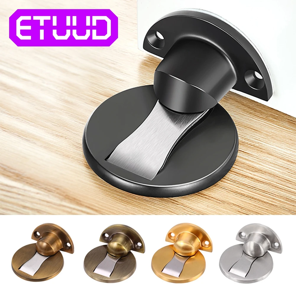 

Магнитная дверная пробка из нержавеющей стали 304 для улучшения дома, дверные пробки, дверные держатели для захвата пола, безгвоздевая дверн...