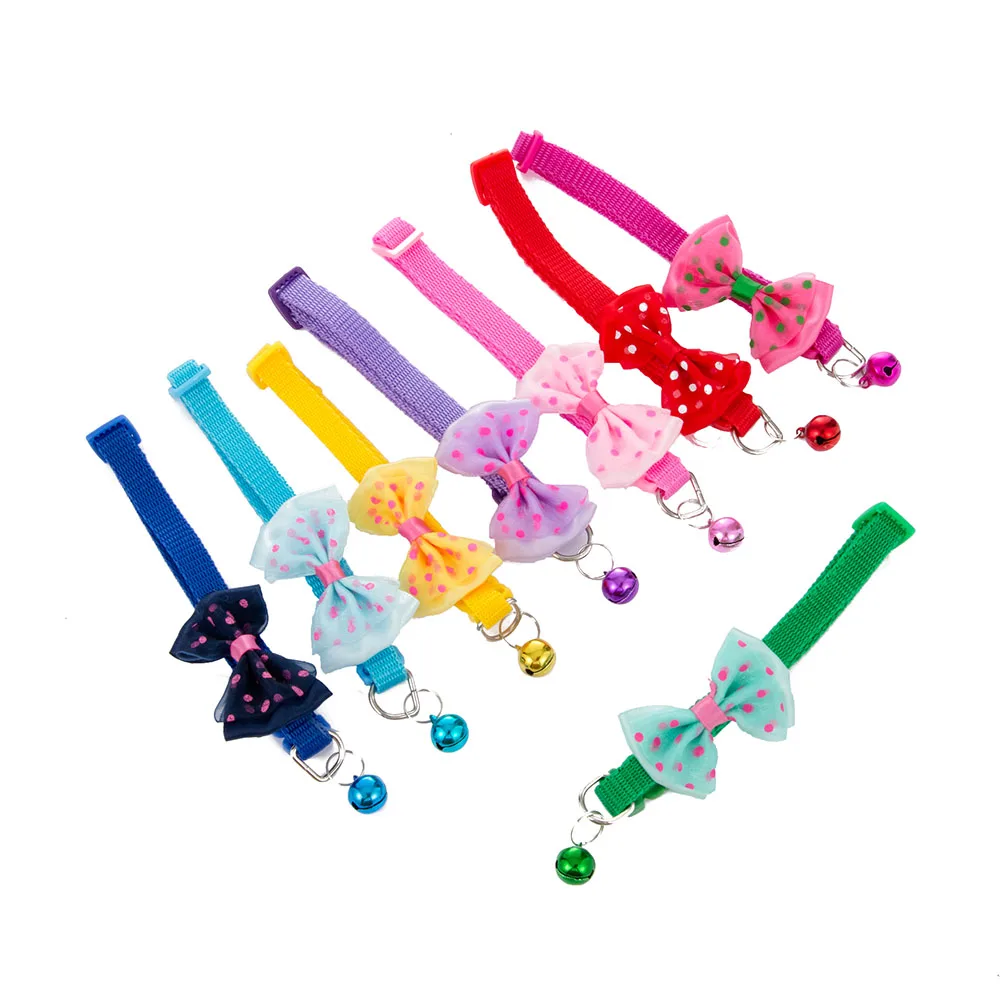 Горячая Распродажа Разноцветные Милые бабочки кошки собаки галстук бабочка