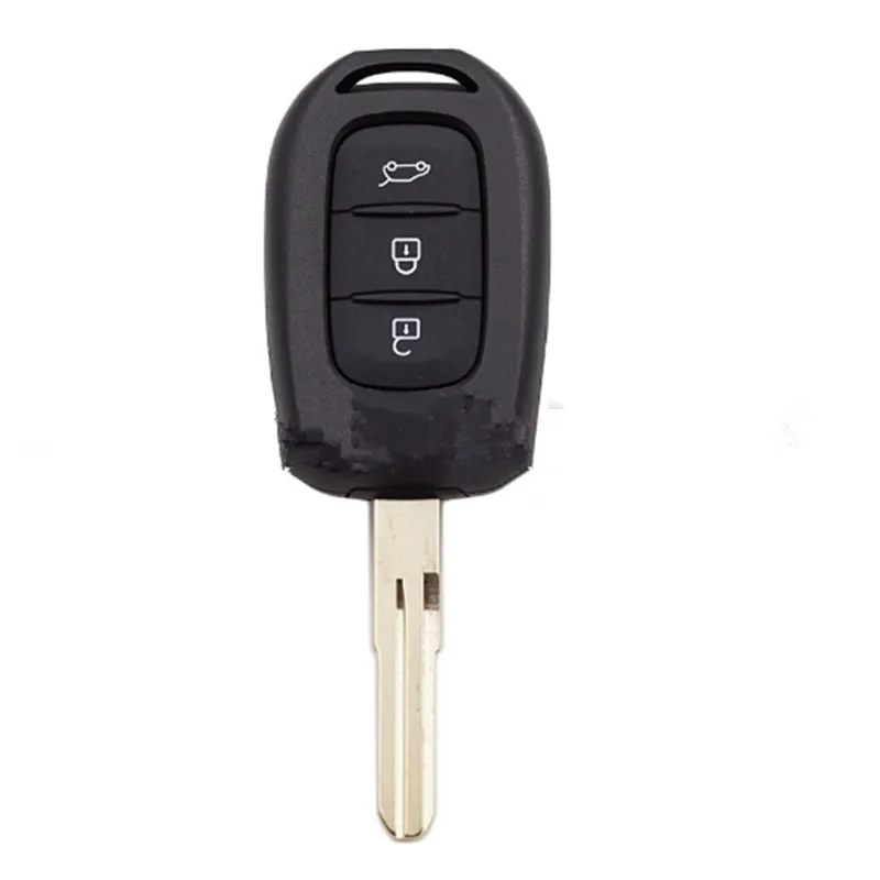 

DAKATU 10PCS 3 Buttons car Key Case for Renault Scenic Master Megane Duster 2016 2017 Logan Clio Remote Car key shell case