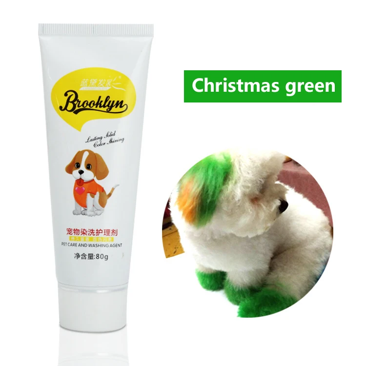 80 г окрашивающий агент для собак щенков животных кошек окрашивание волос VIP крем