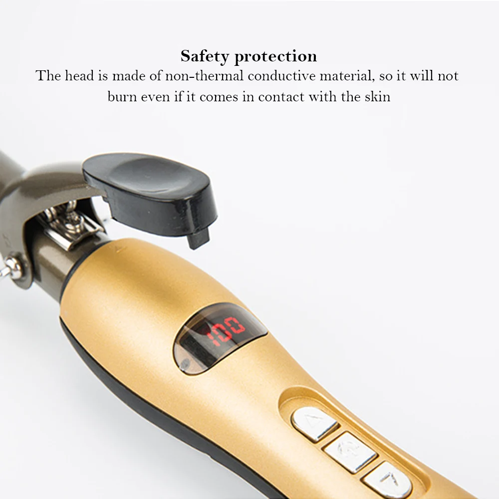 Новое поступление профессиональные щипцы для завивки волос 9 мм вавер груша