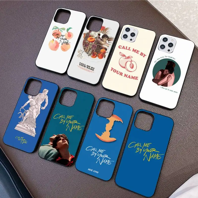 

Call Me by Your Name Phone Case For iPhone 11 8 7 6 6S Plus X XS MAX 5 5S SE 2020 XR 11 pro DIY capa