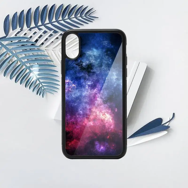 

Interstellar space painting Phone Case PC for iPhone 11 12 pro XS MAX 8 7 6 6S Plus X 5S SE 2020 XR