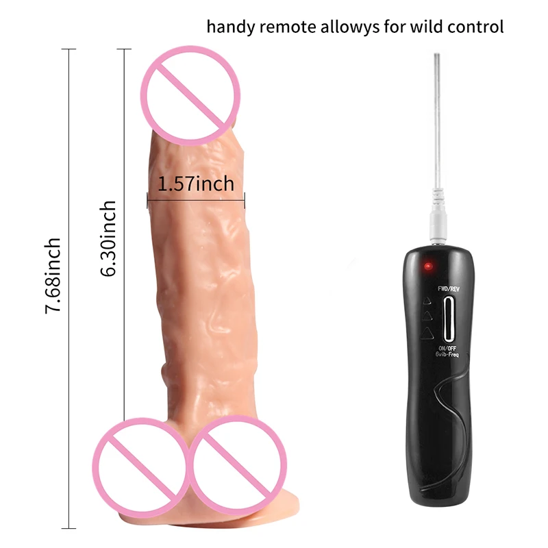 Мужской Электрический вибратор с дистанционным управлением имитация пениса