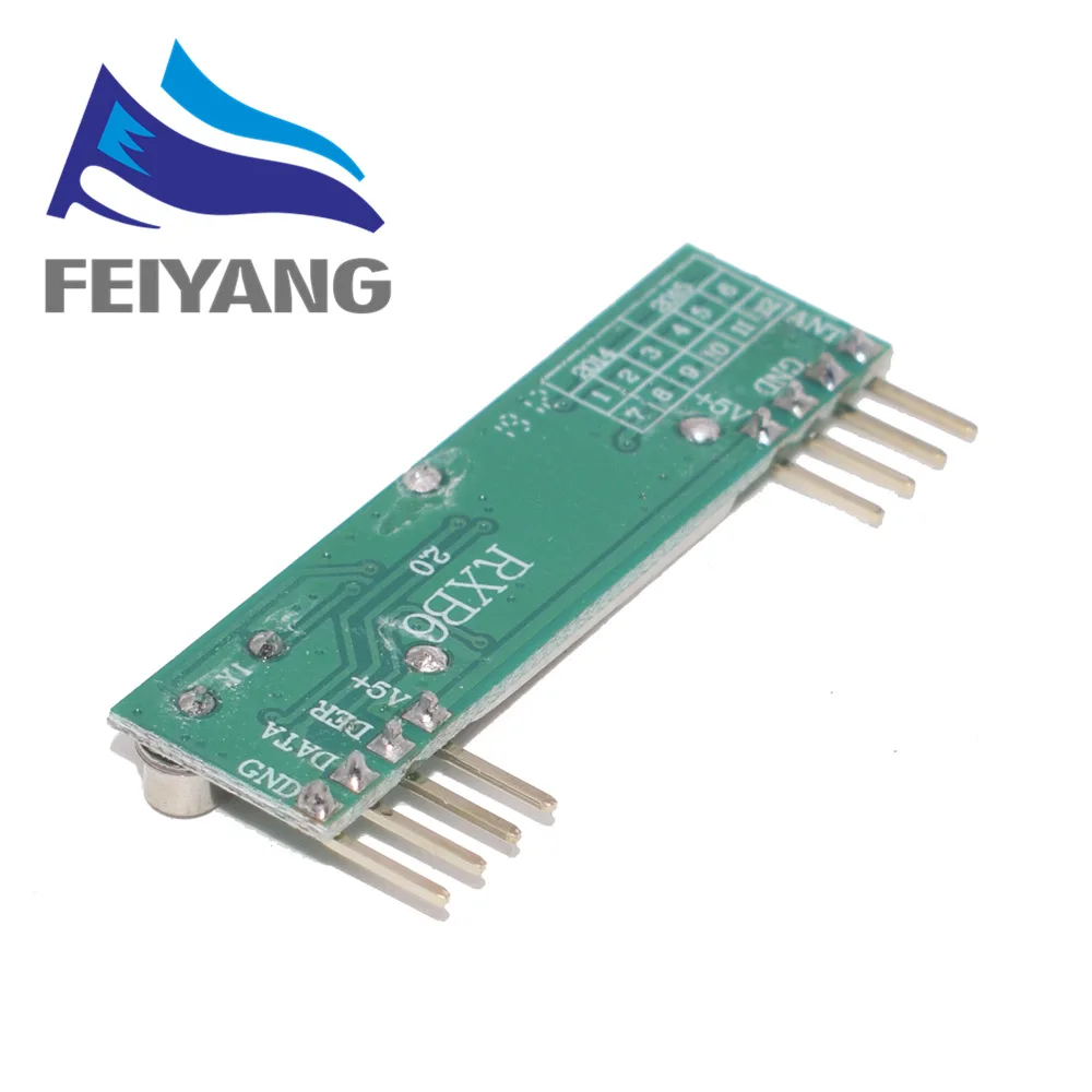 10 шт. DC3V 5.5V RXB6 433 МГц RF Супергетеродинный беспроводной модуль приемника для