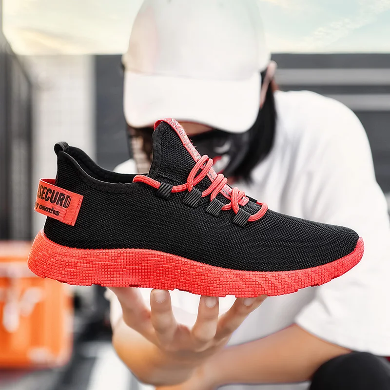 Мужские кроссовки Дышащие повседневные Нескользящие мужские вулканизированные