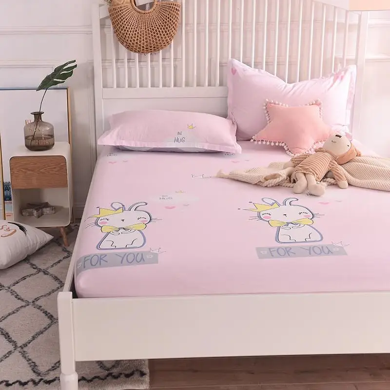 Постельное белье Простыня из эластичной резины матрас замороженная Эльза и Анна