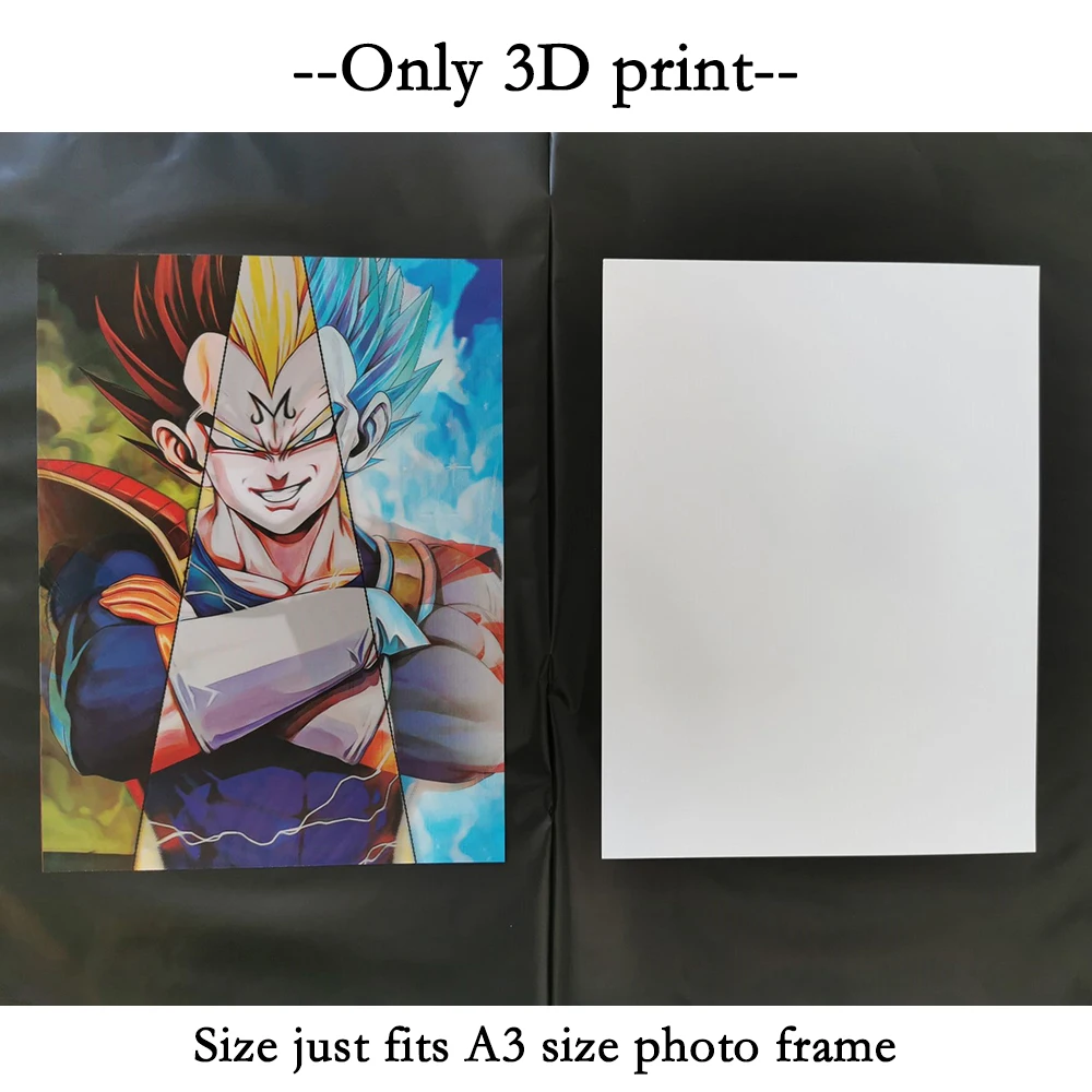 3D Lenticular Flip Picture Katakuri/Smoothie/Cracker ONE PIECE Wall Decor Painting Print Anime Poster | Дом и сад