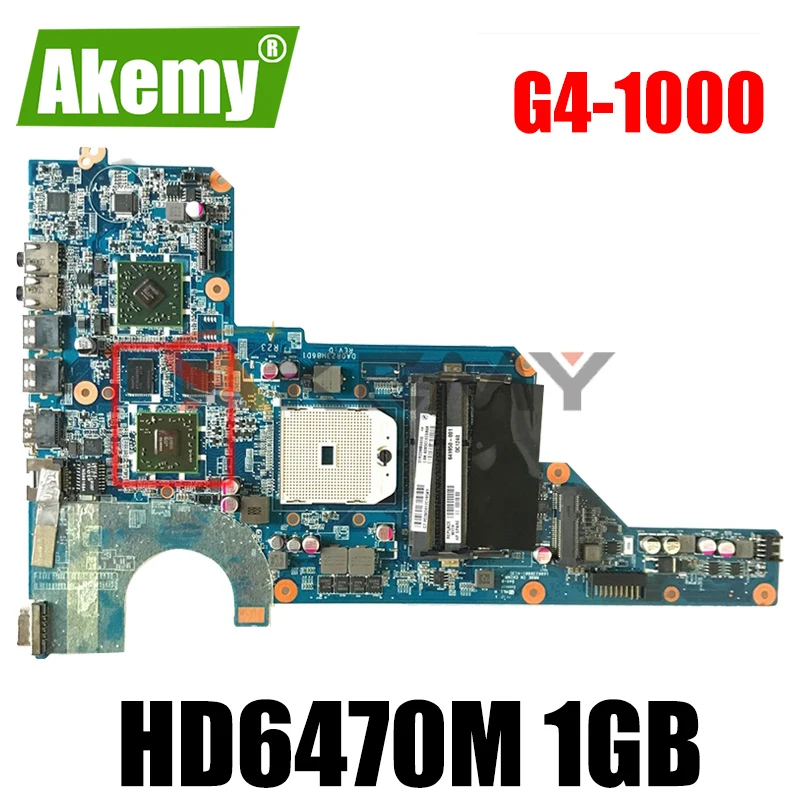 

649949-001 649950-001 For HP Pavilion G4-1000 G6 1000 G7-1000 Laptop Motherboard DA0R23MB6D1 HD6470M 1GB GPU 100% Fully Tested