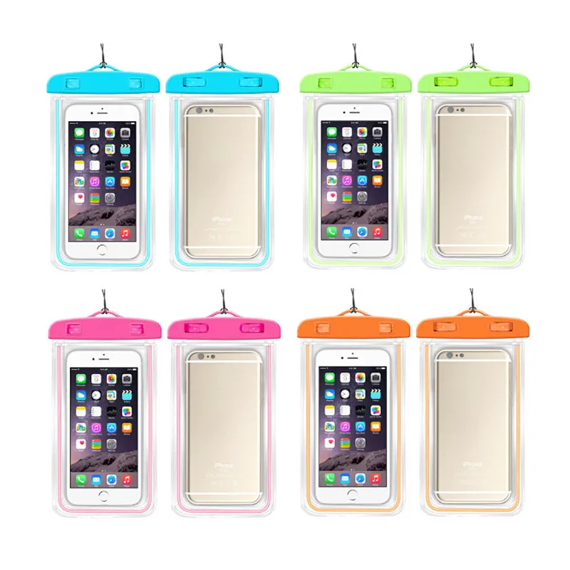 Waterproof Swimming Mobile Phone Case Bag Touch Screen Cover For iPhone 12 Pro Max 11 XR X XS Xiaomi mi 10 Lite 10T Poco x3 m3 | Мобильные