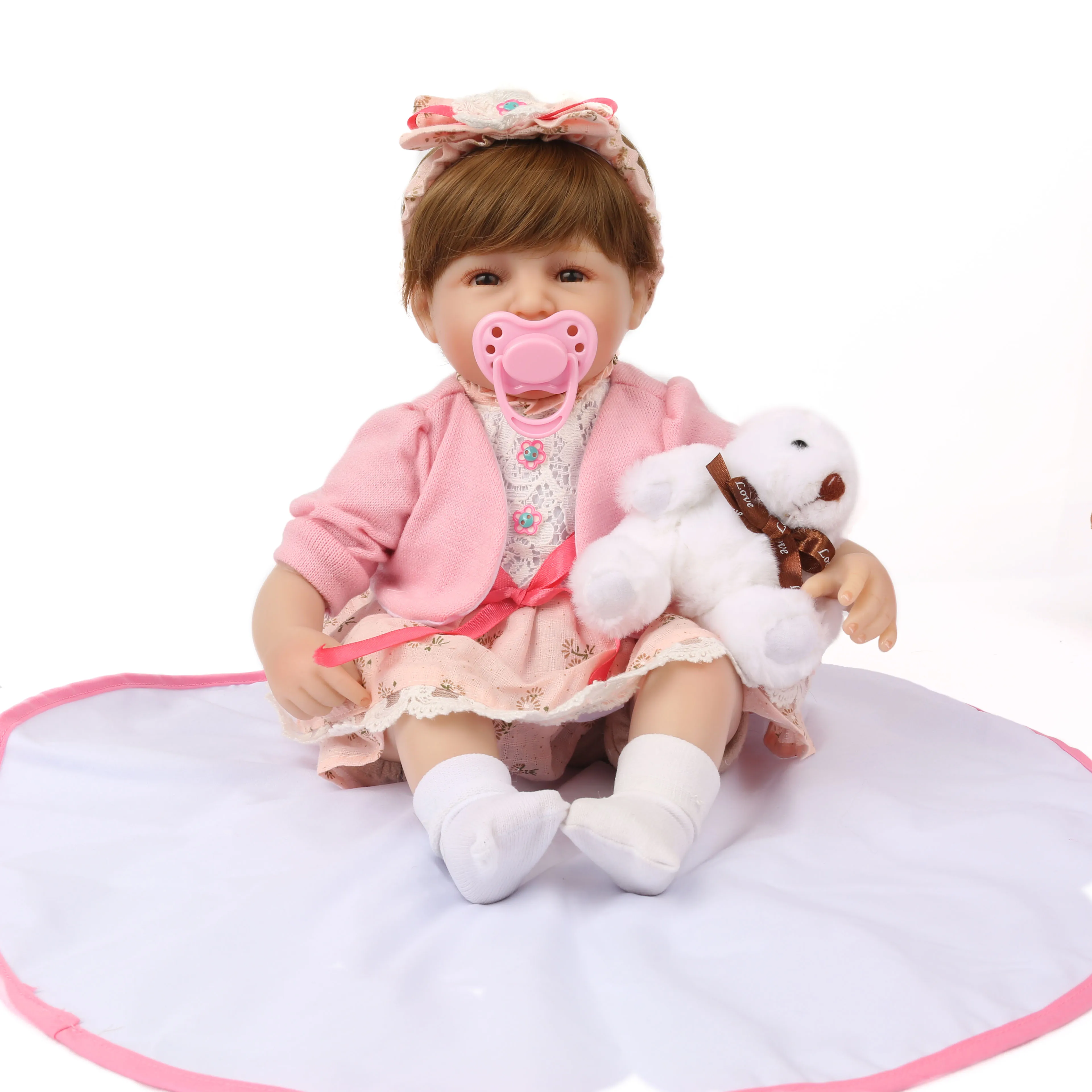 Игрушка тканевый корпус Мягкий силикон популярная горячая Распродажа Кукла