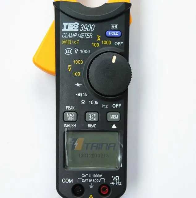 Строкоизмерительные клещи/Trme Clamp Meter CAT III 1000 В/CAT IV 600 В измерения частотных