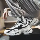 Мужская летняя спортивная обувь на платформе с высокой подошвой, мужские белые кроссовки, мужские кроссовки для бега, мужская спортивная обувь для бега, Рабочая обувь