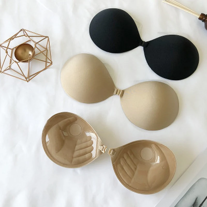 Женский бюстгальтер пуш-ап самоклеящийся силиконовый мягкий невидимый
