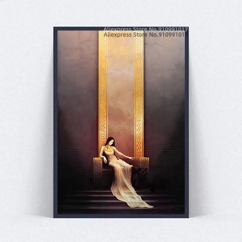 Постер Фэнтези миры Хранитель Картина на холсте принты и плакаты Настенная