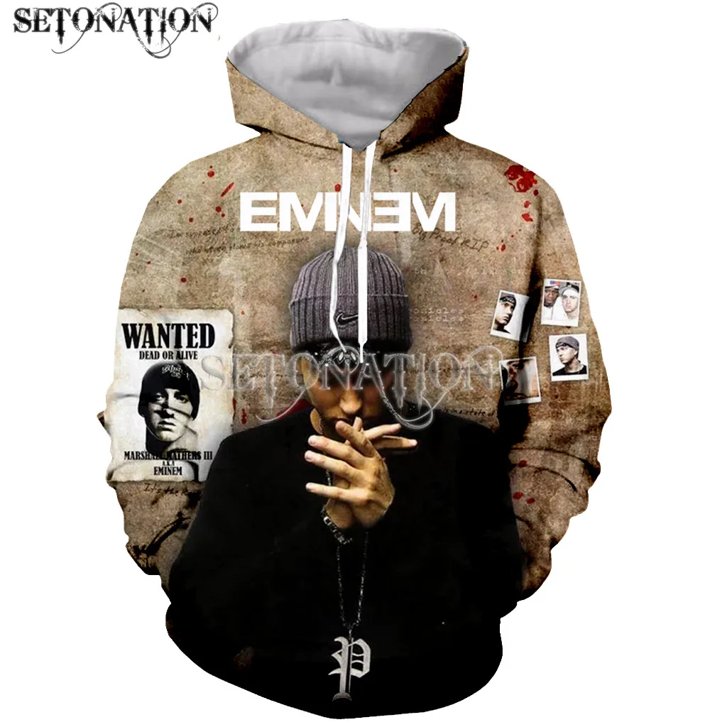 Рэпер Eminem Новинка Высокое качество 3D печать
