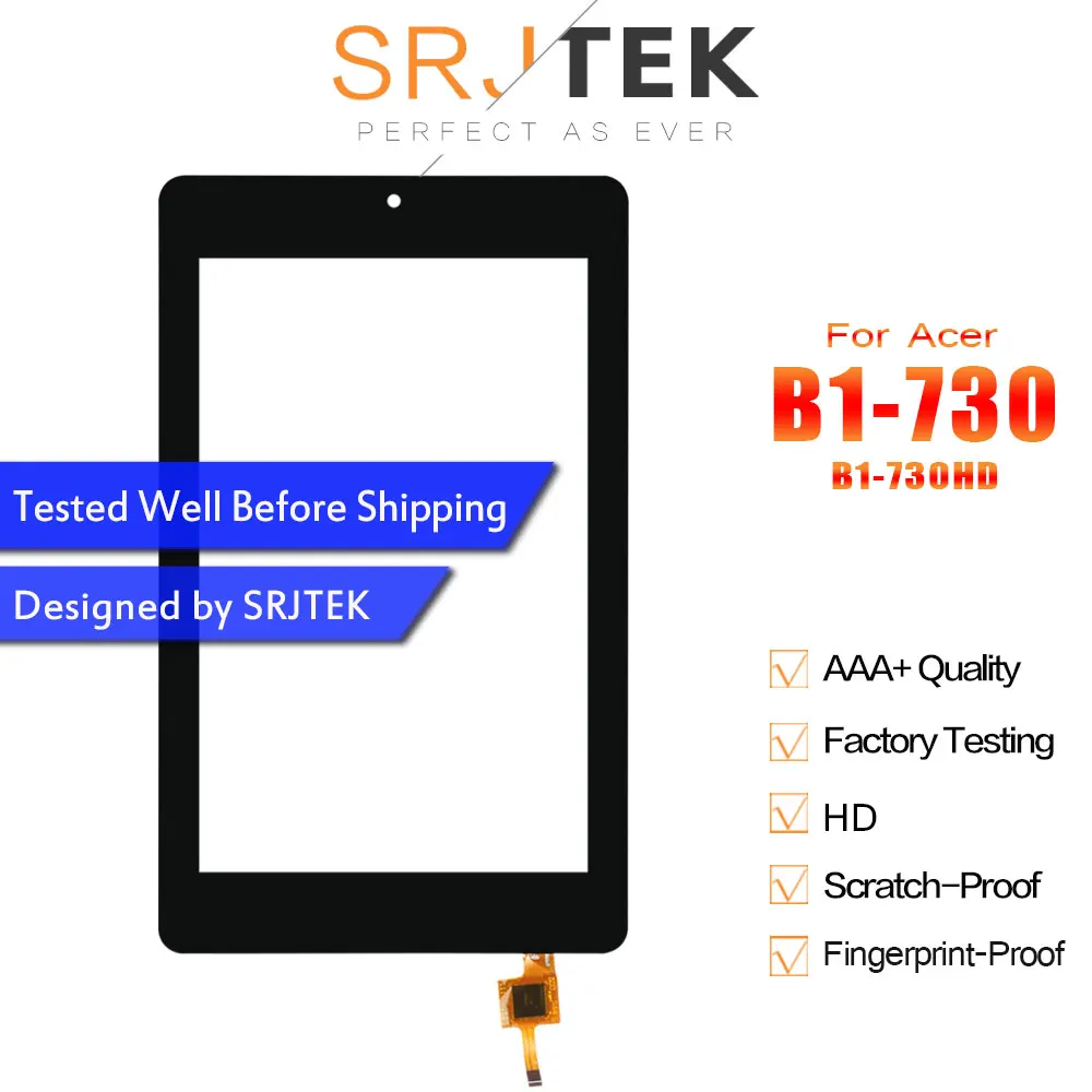 Srjtek для Acer Icona One 7 сенсорный экран с цифровым преобразователем сенсорная панель