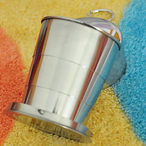 Портативный 75 мл Нержавеющая сталь чашка для отдыха на открытом воздухе