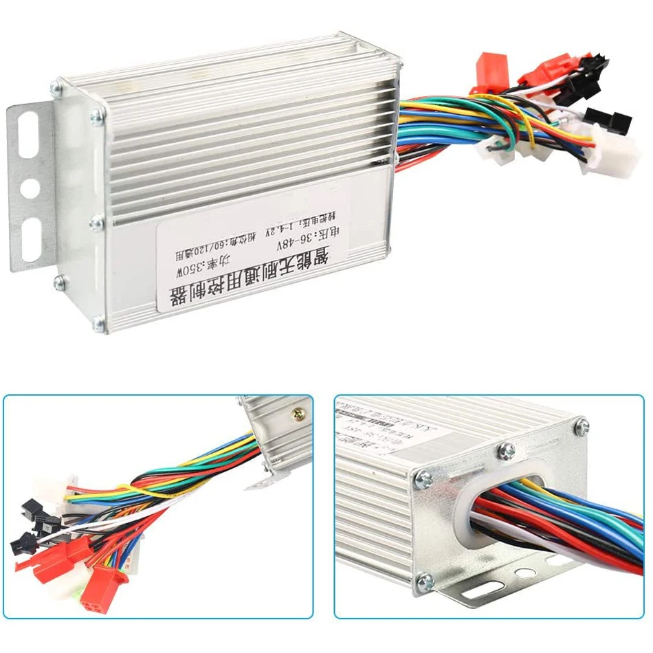 Регулятор скорости бесщеточного двигателя постоянного тока 36 В/48 В 350 Вт для