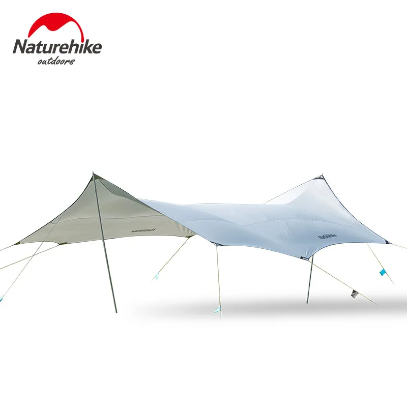 

Naturehike 8-10 person Large Camping Pergola Silver Coated Sunscreen Large Awning Car Block Rain Water Resistant NH19TM004