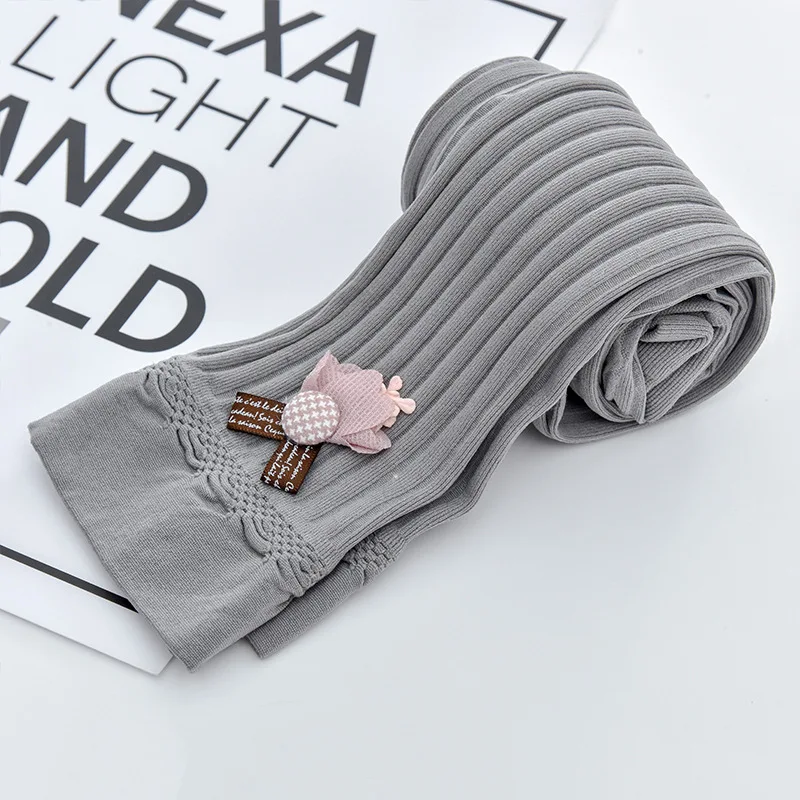 Обтягивающие леггинсы для маленьких детей Зимние теплые мягкие Стрейчевые штаны