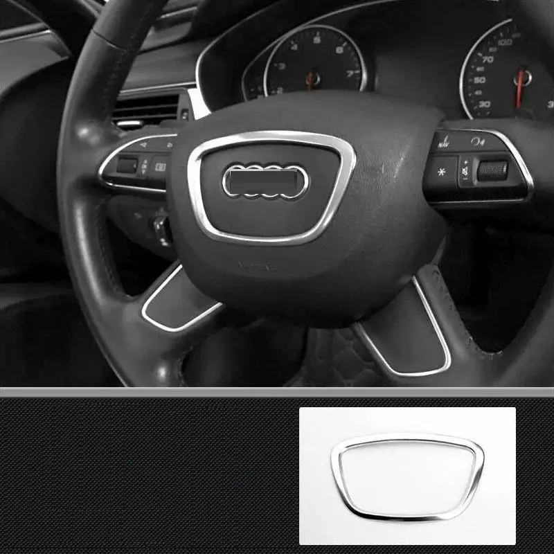 Авто Руль Автомобильный декоративный хром модифицированный автомобильный