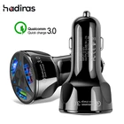 3 порта USB Автомобильное зарядное устройство Быстрая зарядка 3,0 Быстрая зарядка для iphone X 7 8 iPad Универсальный для Xiaomi samsung huawei P30