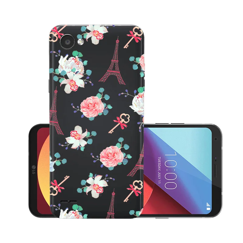 Мягкий ТПУ чехол для телефона LG Q6 плюс альфа Q6a Q 6 M700 силиконовый Funda Capa мягкий 5