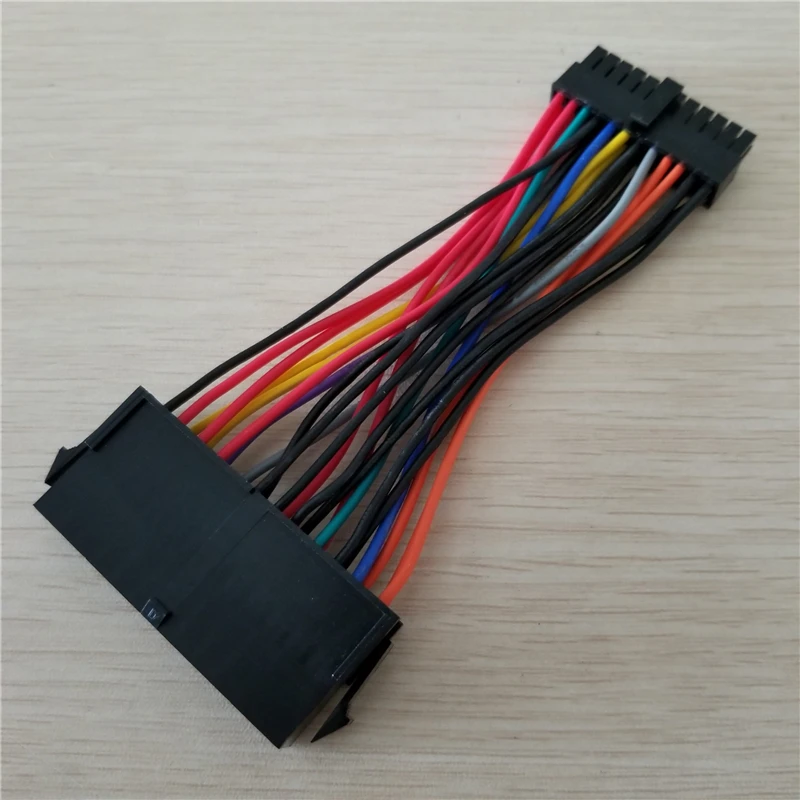10 шт./лот новый стандарт ATX PSU 24 контактный разъем для Mini 24P внутренний адаптер