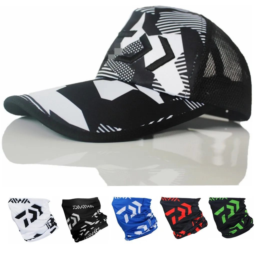 

Кепка DAIWA для рыбалки, летняя шапка от солнца для езды на велосипеде, кепка для шапочка для езды на велосипеде, Аксессуары для рыбалки