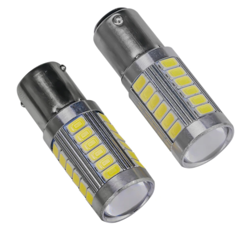P21W Ba15s 1156 Автомобильный светодиодный сигнальный светильник Bay15d 1157 12V задний