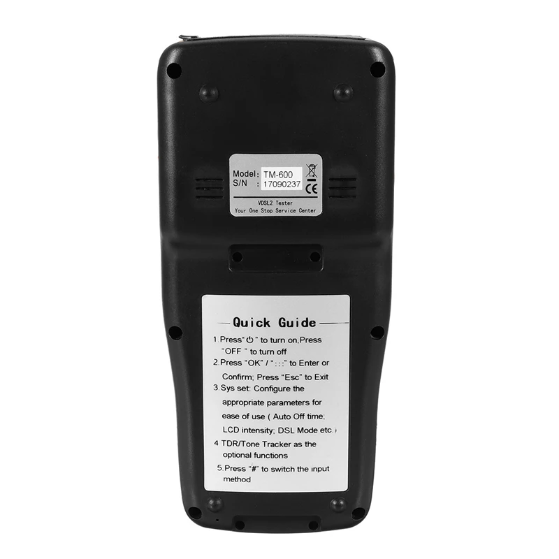 Tm 600 Vdsl Vdsl2 прибор для тестирования Adsl Wan и Lan тестер линия Xdsl контрольно