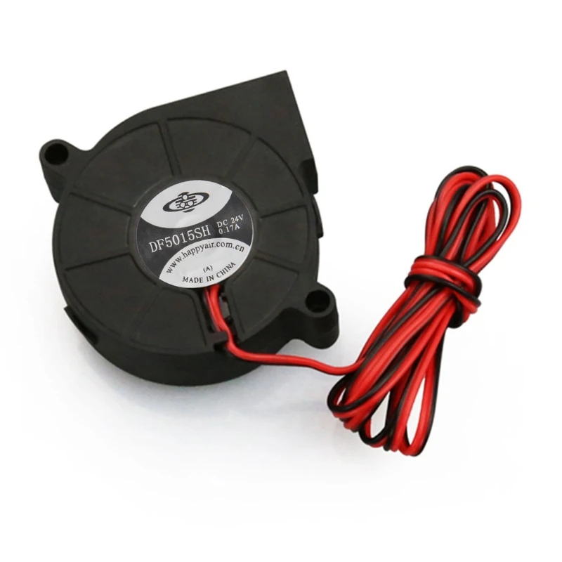 

1 Pc Brushless DC Cooling Turbine Blower Fan 5015 24V 50*62*15mm Durable New