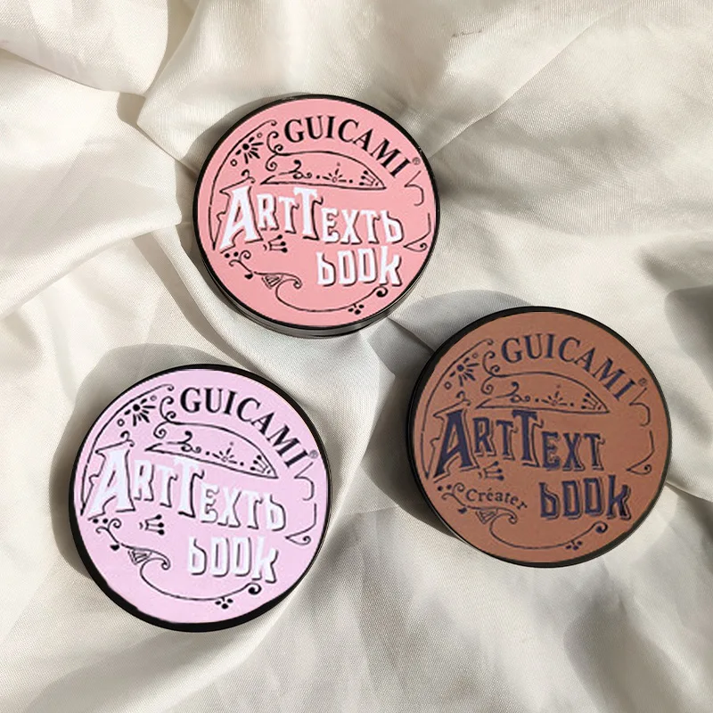 Художественная палитра GUICAMI трехцветная Глянцевая пудра для восстановления