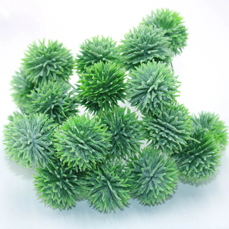 Горячие 6 искусственных растений для семьи Свадебные украшения аксессуары