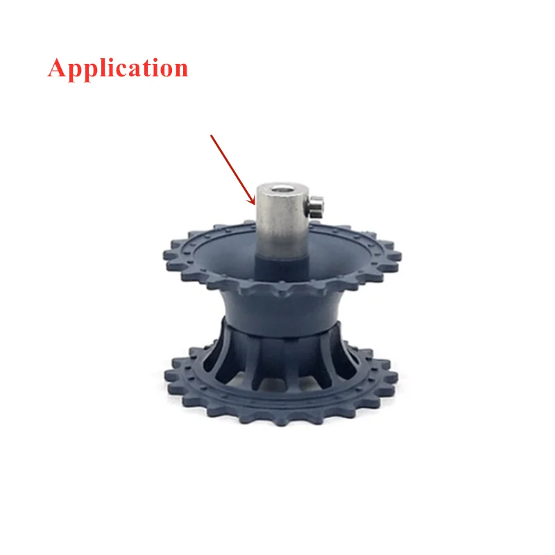 Должен металлический фоторазъем из алюминиевого сплава для гусеничного шасси