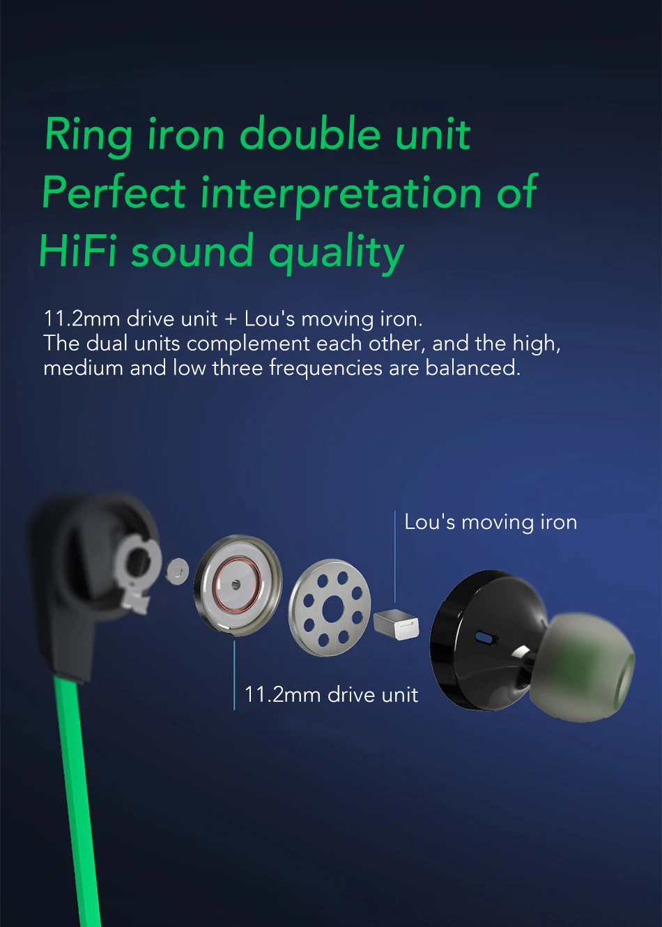 Новинка оригинальные наушники Xiaomi Black Shark гибридные игровые Hi-Fi наушники-вкладыши
