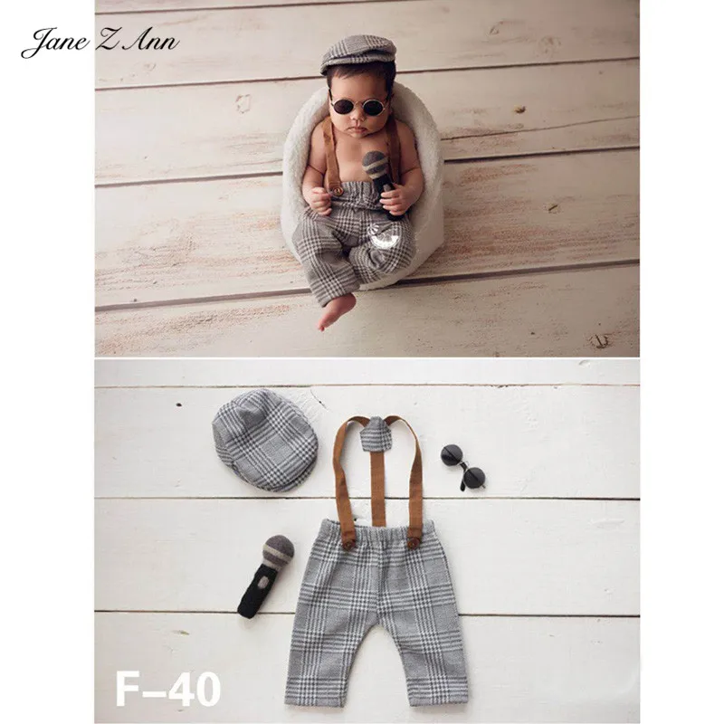 Jane Z Ann Newborn photo props baby creative theme police singer cheerleaders beach lady costume studio shooting idea | Детская одежда